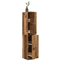 Thumbnail for Apothekerschrank Altholz-Optik 30x41x174,5 cm Holzwerkstoff