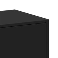 Thumbnail for Apothekerschrank Schwarz 40x41x144,5 cm Holzwerkstoff