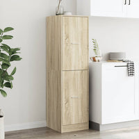 Thumbnail for Apothekerschrank Sonoma-Eiche 40x41x144,5 cm Holzwerkstoff