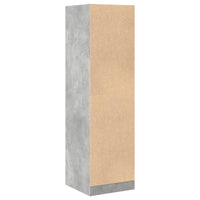 Thumbnail for Apothekerschrank Betongrau 40x41x144,5 cm Holzwerkstoff