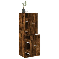 Thumbnail for Apothekerschrank Räuchereiche 40x41x144,5 cm Holzwerkstoff