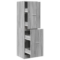 Thumbnail for Apothekerschrank Grau Sonoma 40x41x144,5 cm Holzwerkstoff