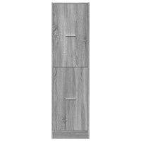 Thumbnail for Apothekerschrank Grau Sonoma 40x41x144,5 cm Holzwerkstoff