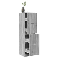 Thumbnail for Apothekerschrank Grau Sonoma 40x41x144,5 cm Holzwerkstoff