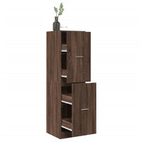 Thumbnail for Apothekerschrank Eichen-Optik 40x41x144,5 cm Holzwerkstoff