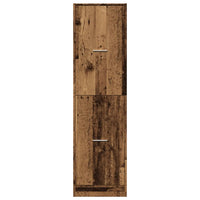Thumbnail for Apothekerschrank Altholz-Optik 40x41x144,5 cm Holzwerkstoff