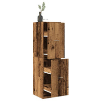 Thumbnail for Apothekerschrank Altholz-Optik 40x41x144,5 cm Holzwerkstoff