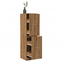 Thumbnail for Apothekerschrank Artisan-Eiche 40x41x144,5 cm Holzwerkstoff