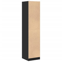 Thumbnail for Apothekerschrank Schwarz 40x41x174,5 cm Holzwerkstoff