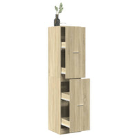 Thumbnail for Apothekerschrank Sonoma-Eiche 40x41x174,5 cm Holzwerkstoff