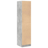 Thumbnail for Apothekerschrank Betongrau 40x41x174,5 cm Holzwerkstoff