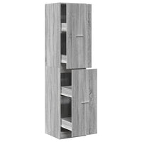 Thumbnail for Apothekerschrank Grau Sonoma 40x41x174,5 cm Holzwerkstoff