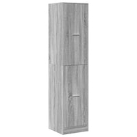 Thumbnail for Apothekerschrank Grau Sonoma 40x41x174,5 cm Holzwerkstoff