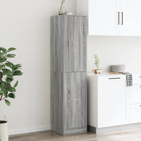 Thumbnail for Apothekerschrank Grau Sonoma 40x41x174,5 cm Holzwerkstoff