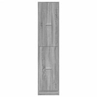 Thumbnail for Apothekerschrank Grau Sonoma 40x41x174,5 cm Holzwerkstoff