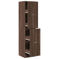Thumbnail for Apothekerschrank Eichen-Optik 40x41x174,5 cm Holzwerkstoff