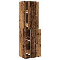 Thumbnail for Apothekerschrank Altholz-Optik 40x41x174,5 cm Holzwerkstoff