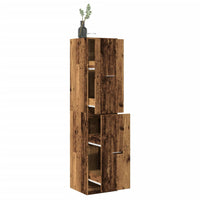 Thumbnail for Apothekerschrank Altholz-Optik 40x41x174,5 cm Holzwerkstoff