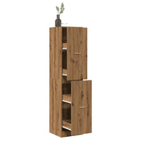 Thumbnail for Apothekerschrank Artisan-Eiche 40x41x174,5 cm Holzwerkstoff