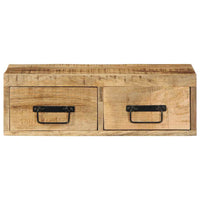 Thumbnail for TV-Wandschrank 60x30x19 cm Raues Mangoholz