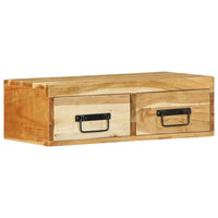 Thumbnail for TV-Wandschrank 60x30x19 cm Massivholz Akazie