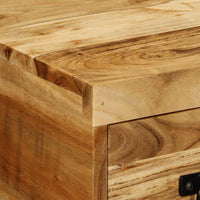 Thumbnail for TV-Wandschrank 60x30x19 cm Massivholz Akazie