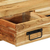 Thumbnail for TV-Wandschrank 60x30x19 cm Massivholz Akazie