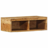 Thumbnail for TV-Wandschrank 60x30x19 cm Raues Mangoholz