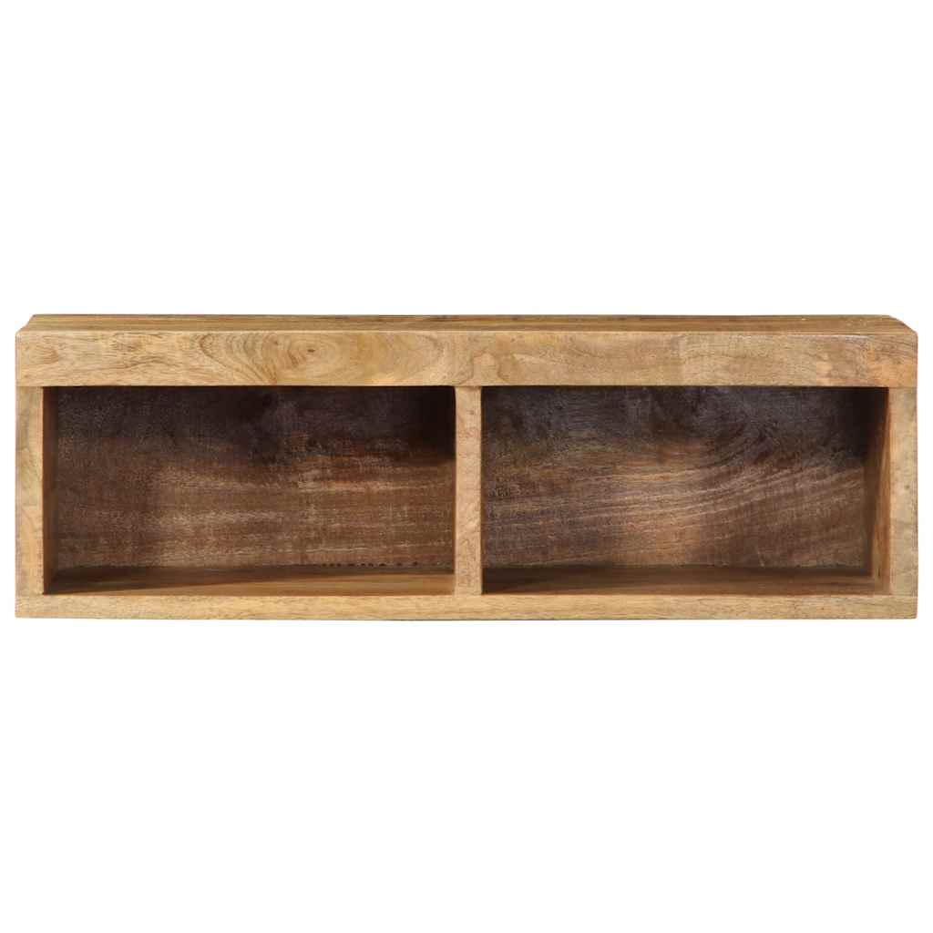 TV-Wandschrank 60x30x19 cm Raues Mangoholz