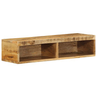 Thumbnail for TV-Wandschrank 80x30x19 cm Raues Mangoholz