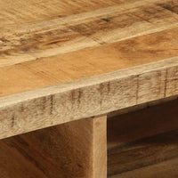 Thumbnail for TV-Wandschrank 80x30x19 cm Raues Mangoholz