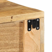 Thumbnail for TV-Wandschrank 80x30x19 cm Raues Mangoholz