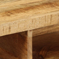 Thumbnail for TV-Wandschrank 100x30x19 cm Raues Mangoholz