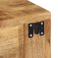 Thumbnail for TV-Wandschrank 100x30x19 cm Raues Mangoholz