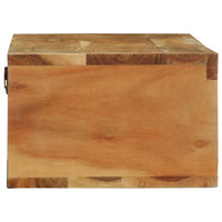 Thumbnail for TV-Wandschrank 100x30x19 cm Massivholz Akazie