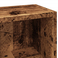 Thumbnail for CD-Regale 2 Stk. Altholz-Optik 21x16x93,5 cm Holzwerkstoff
