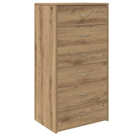 Thumbnail for Sideboard mit 6 Schubladen Artisan-Eiche 50x34x96 cm