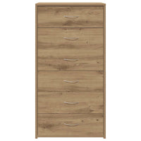 Thumbnail for Sideboard mit 6 Schubladen Artisan-Eiche 50x34x96 cm