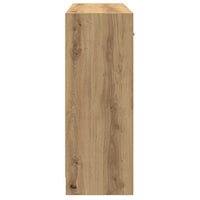 Thumbnail for Sideboard Artisan-Eiche 91x28x75 cm Holzwerkstoff