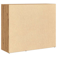 Thumbnail for Sideboard Artisan-Eiche 91x29,5x75 cm Holzwerkstoff