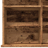 Thumbnail for CD-Regal Altholz-Optik 102x23x177,5 cm Holzwerkstoff