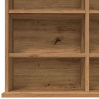 Thumbnail for CD-Regal Artisan-Eiche 102x23x177,5 cm Holzwerkstoff