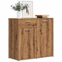 Thumbnail for Sideboard Artisan-Eiche 80x36x75 cm Holzwerkstoff