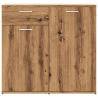 Thumbnail for Sideboard Artisan-Eiche 80x36x75 cm Holzwerkstoff