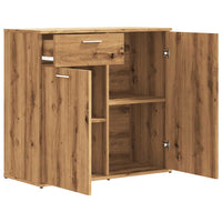 Thumbnail for Sideboard Artisan-Eiche 80x36x75 cm Holzwerkstoff