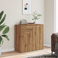 Thumbnail for Sideboard Artisan-Eiche 80x36x75 cm Holzwerkstoff