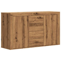 Thumbnail for Sideboard Artisan-Eiche 120x36x69 cm Holzwerkstoff