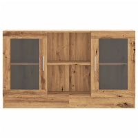 Thumbnail for Sideboard Artisan-Eiche 120x30,5x70 cm Holzwerkstoff