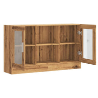 Thumbnail for Sideboard Artisan-Eiche 120x30,5x70 cm Holzwerkstoff