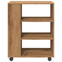 Thumbnail for Rollcontainer Artisan-Eiche 60x35x75 cm Holzwerkstoff